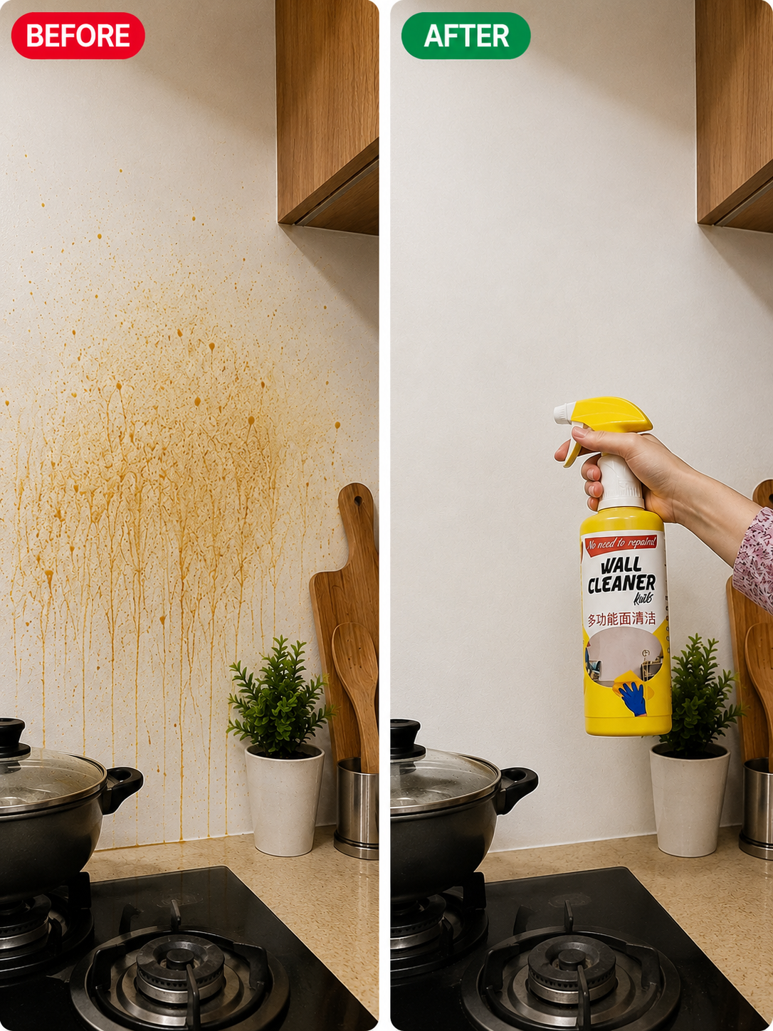 Multi-Surface Stain Remove Wall Cleaner