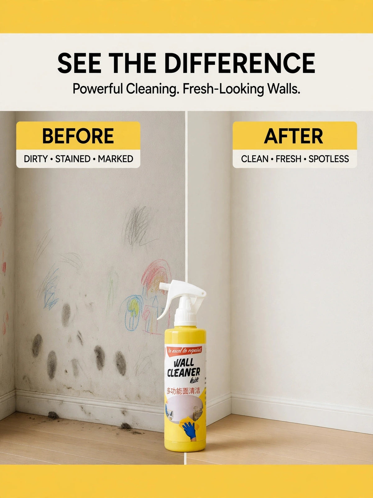 Multi-Surface Stain Remove Wall Cleaner