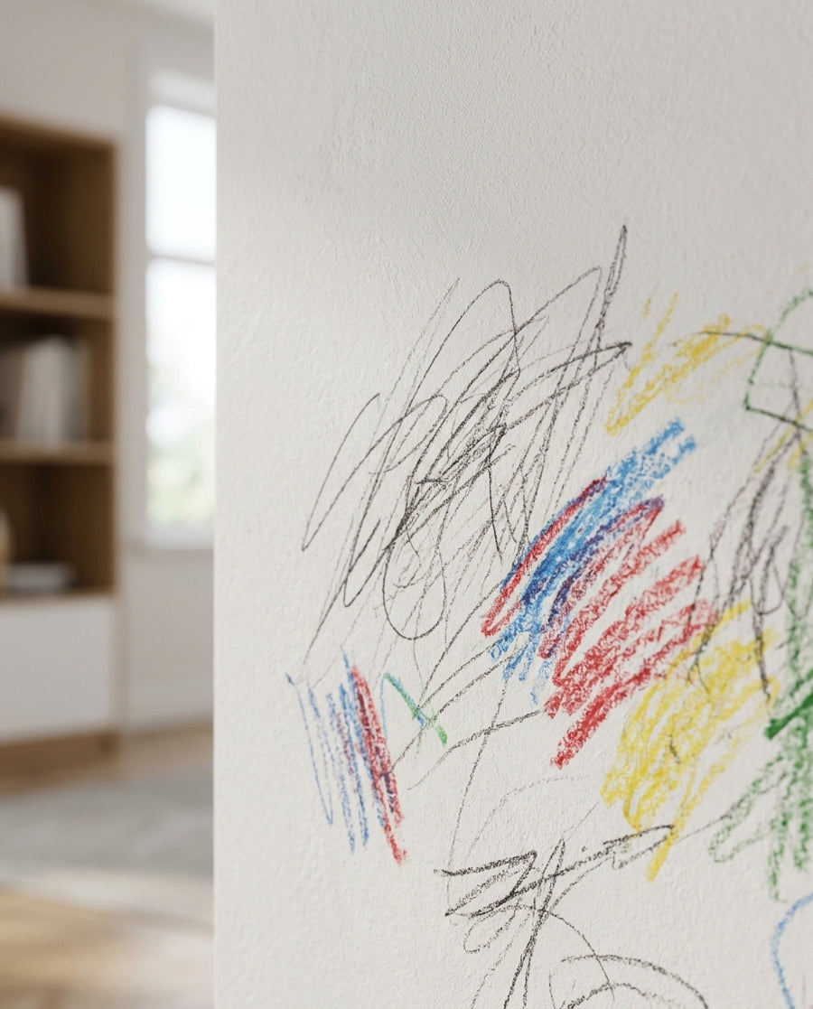 Pencil & Crayon Marks